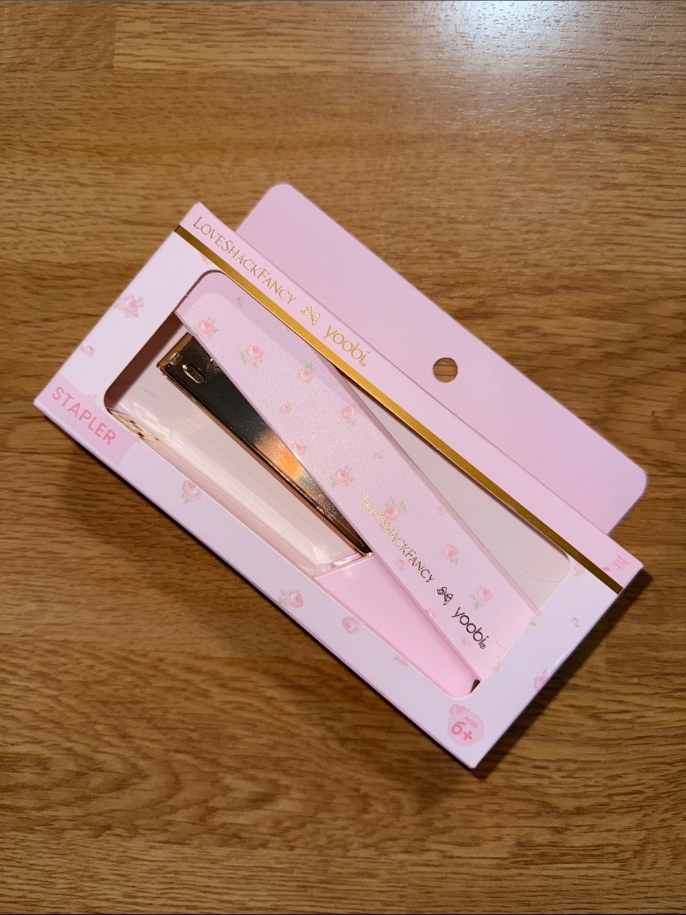 NIB LoveShackFancy x Target- Yoobi Blooming Heirloom Stapler (In-Hand)